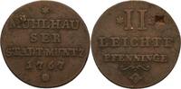Mühlhausen 2 Pfennig -