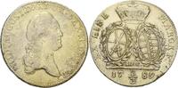 Sachsen-Kurlinie ab 1547 (Albertiner) 2/3 Taler Friedrich August III. 1763-1806 -