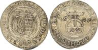 Sachsen-Kurlinie ab 1547 (Albertiner) 1/24 Taler (Groschen) Johann Georg III. 1680-1691 -