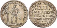 Braunschweig-Calenberg-Hannover 4 Mariengroschen Georg II. 1727-1760 -