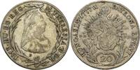 Habsburg 20 Kreuzer Maria Theresia 1740-1780 -