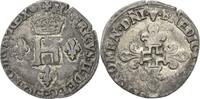 Frankreich 1/2 Teston Heinrich II. 1547-1559 -