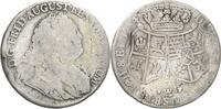 Sachsen-Kurlinie ab 1547 (Albertiner) 1/3 Taler Friedrich August II. 1733-1763 -