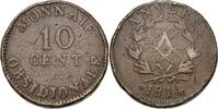 Frankreich 10 Centimes Ludwig XVIII. 1814, 1815-1824 -