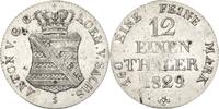 Sachsen-Kurlinie ab 1547 (Albertiner) 1/12 Taler Anton 1827-1836 -