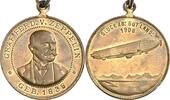 Luft- und Raumfahrt Vergoldete Bronzemedaille -
