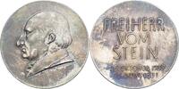 Personenmedaillen Silbermedaille Stein, Freiherr vom 1757-1831 -