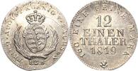 Sachsen-Kurlinie ab 1547 (Albertiner) 1/12 Taler Friedrich August I. 1806-1827 -