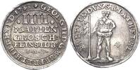 Braunschweig-Calenberg-Hannover 4 Mariengroschen Georg II. 1727-1760 -