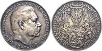 Personenmedaillen Silbermedaille Hindenburg, Paul von 1847-1934 -