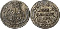 Sachsen-Kurlinie ab 1547 (Albertiner) 1/24 Taler (Groschen) Friedrich August II. 1733-1763 -