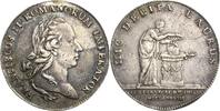 Habsburg Silberabschlag vom Doppeldukaten Franz II.(I.) 1792-1806 -