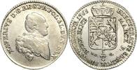 Sachsen-Kurlinie ab 1547 (Albertiner) 1/6 Taler Xaver 1763-1768 -