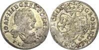 Polen 6 Gröscher Johann III. Sobieski 1676-1696 -