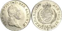 Sachsen-Kurlinie ab 1547 (Albertiner) 1/6 Taler Friedrich August I. 1806-1827 -