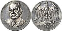 Personenmedaillen Silbermedaille Hindenburg, Paul von 1847-1934 -