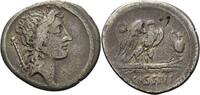 Römische Republik Denar Q. Cassius Longinus 55 v. Chr. -