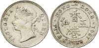 Hongkong 5 Cents Victoria 1837-1901 -