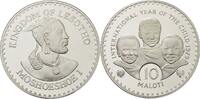 Lesotho 10 Maloti Moshoeshoe II. 1966-1990 -