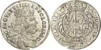 Sachsen-Kurlinie ab 1547 (Albertiner) Dreigröscher (Trojak) Friedrich August II. 1733-1763 -