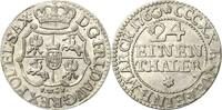 Sachsen-Kurlinie ab 1547 (Albertiner) 1/24 Taler Friedrich August II. 1733-1763 -