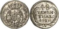 Sachsen-Kurlinie ab 1547 (Albertiner) 1/48 Taler Friedrich August I., der Starke 1694-1733 -