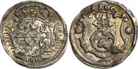 Sachsen-Kurlinie ab 1547 (Albertiner) Pfennig Friedrich August I., der Starke 1694-1733 -