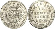 Sachsen-Kurlinie ab 1547 (Albertiner) 1/12 Taler (Doppelgroschen) Johann Georg III. 1680-1691 -