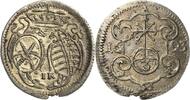 Sachsen-Kurlinie ab 1547 (Albertiner) Dreier Johann Georg IV. 1691-1694 -