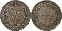 Italien-Sardinien 5 Centesimi Karl Felix 1821-1831 -