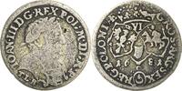 Polen 6 Gröscher Johann III. Sobieski 1676-1696 -