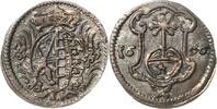 Sachsen-Kurlinie ab 1547 (Albertiner) Pfennig Friedrich August I., der Starke 1694-1733 -