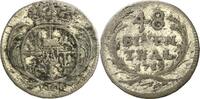 Sachsen-Kurlinie ab 1547 (Albertiner) 1/48 Taler Friedrich August I., der Starke 1694-1733 -