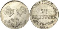 Habsburg 6 Kreuzer Franz II.(I.) 1792-1806 -