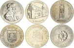 Reformation-Ereignisse und Jubiläen Set aus 3 Neusilbermedaillen -
