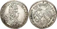 Sachsen-Kurlinie ab 1547 (Albertiner) 2/3 Taler Johann Georg IV. 1691-1694 -