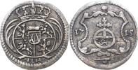 Sachsen-Kurlinie ab 1547 (Albertiner) Pfennig Friedrich August I., der Starke 1694-1733 -