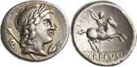 Römische Republik Denar Publius Crepusius 82 v. Chr -