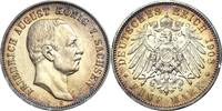 Sachsen 5 Mark Friedrich August III. 1904-1918 -