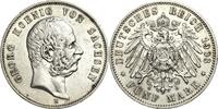Sachsen 5 Mark Georg 1902-1904 -