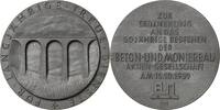 Brücken- und Tunnelbauten Zinkmedaille -