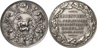 Schlesien-Medaillen Versilberte Bronzemedaille -