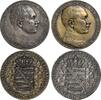 Sachsen-Kurlinie ab 1547 (Albertiner) Silbermedaille Friedrich August III. 1904-1918 -