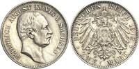 Sachsen 2 Mark Friedrich August III. 1904-1918 -