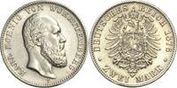Württemberg 2 Mark Karl 1864-1891 -