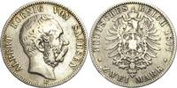 Sachsen 2 Mark Albert 1873-1902 -
