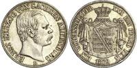 Sachsen-Altenburg Taler Ernst I. 1853-1908 -