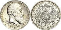 Baden 2 Mark Friedrich I. 1856-1907 -