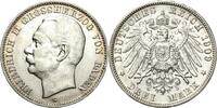 Baden 3 Mark Friedrich II. 1907-1918 -