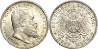 Württemberg 3 Mark Wilhelm II. 1891-1918 -